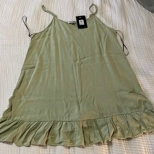 Green Fashion Nova dress in size medium
